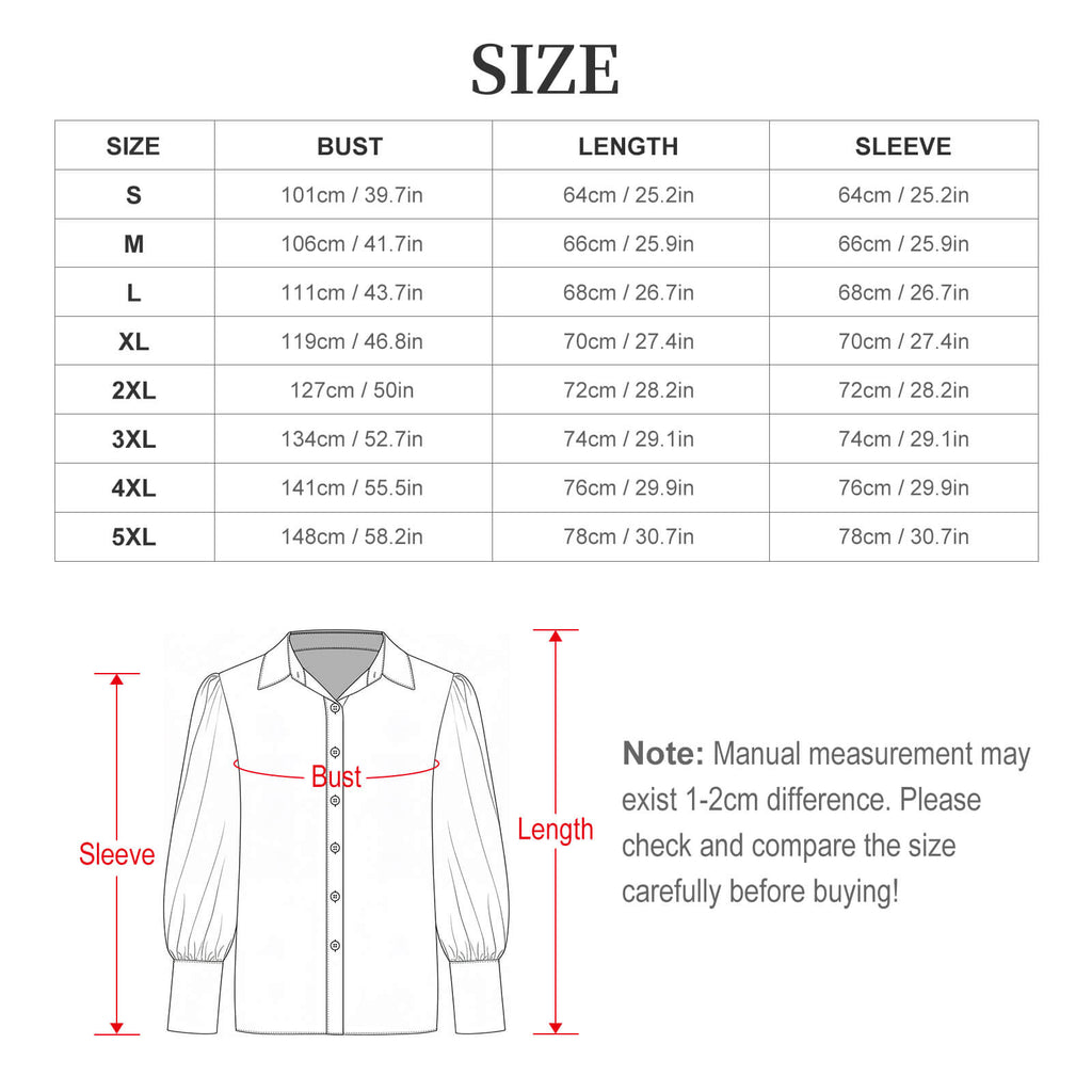 Design Women's Long Sleeve Lantern Sleeve Shirt
