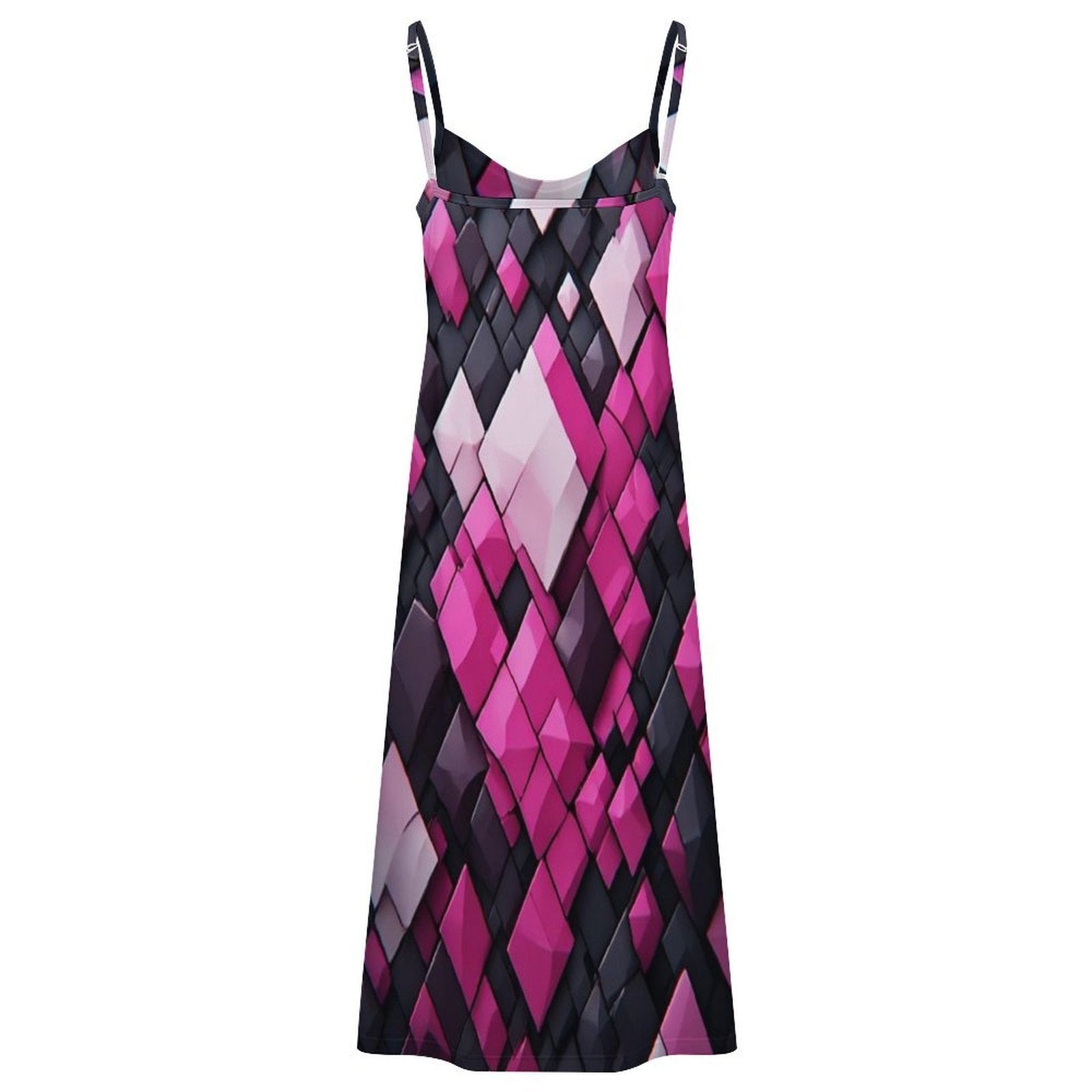 Abstract Maxi Dress | Women's Resort Dress | Luxury Beach Cover Up | Sleeveless Vacation Dress | Tropical Summer Dress | Elegant Evening Maxi