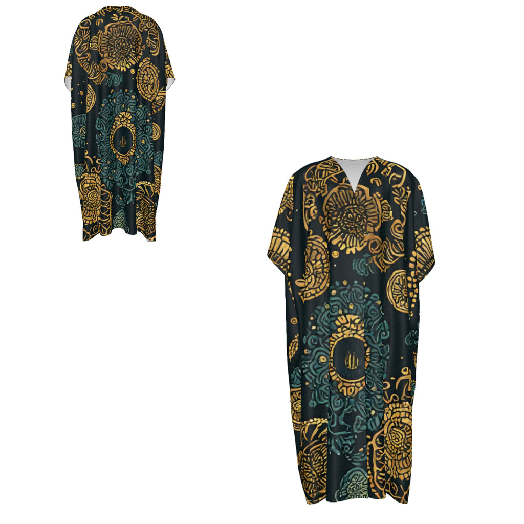 Men's African Dashiki Kaftan | Luxury African Print Robe | Cultural Celebration Outfit | Traditional Men's Caftan | Heritage Fashion