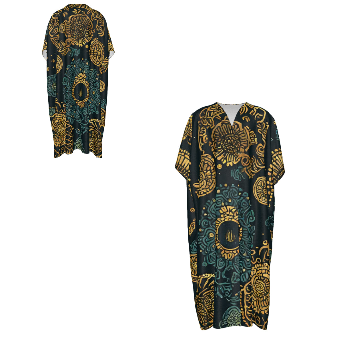 Men's African Dashiki Kaftan | Luxury African Print Robe | Cultural Celebration Outfit | Traditional Men's Caftan | Heritage Fashion