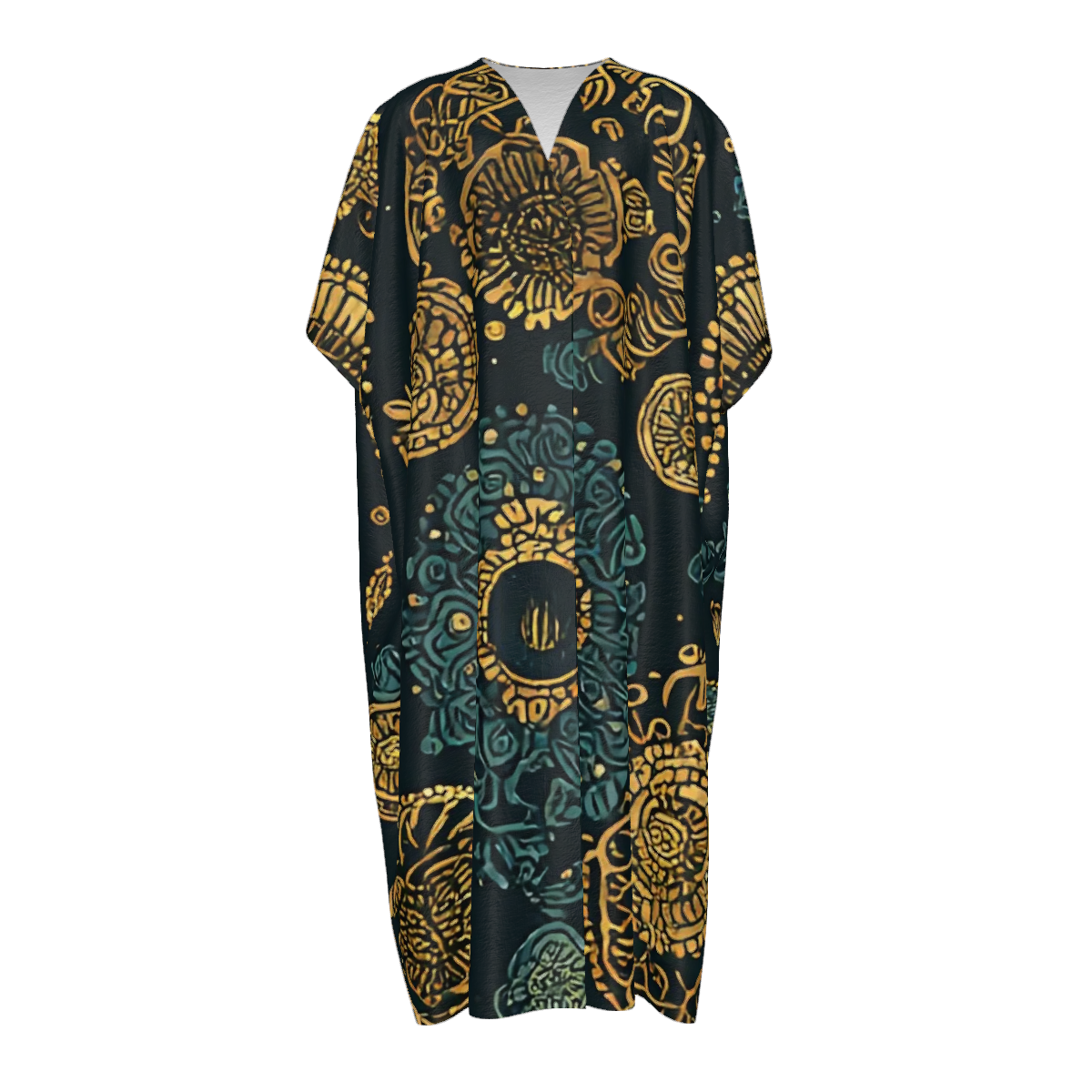 Men's African Dashiki Kaftan | Luxury African Print Robe | Cultural Celebration Outfit | Traditional Men's Caftan | Heritage Fashion