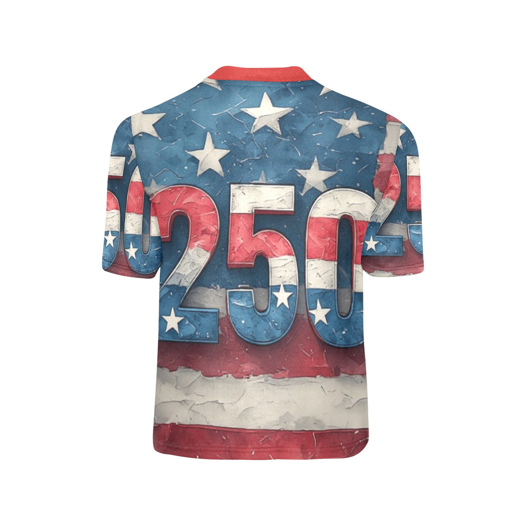 Boys America 250 T-Shirt | Patriotic Kids Fourth of July Tee | USA 250th Anniversary Shirt | Independence Day Family Matching Outfit