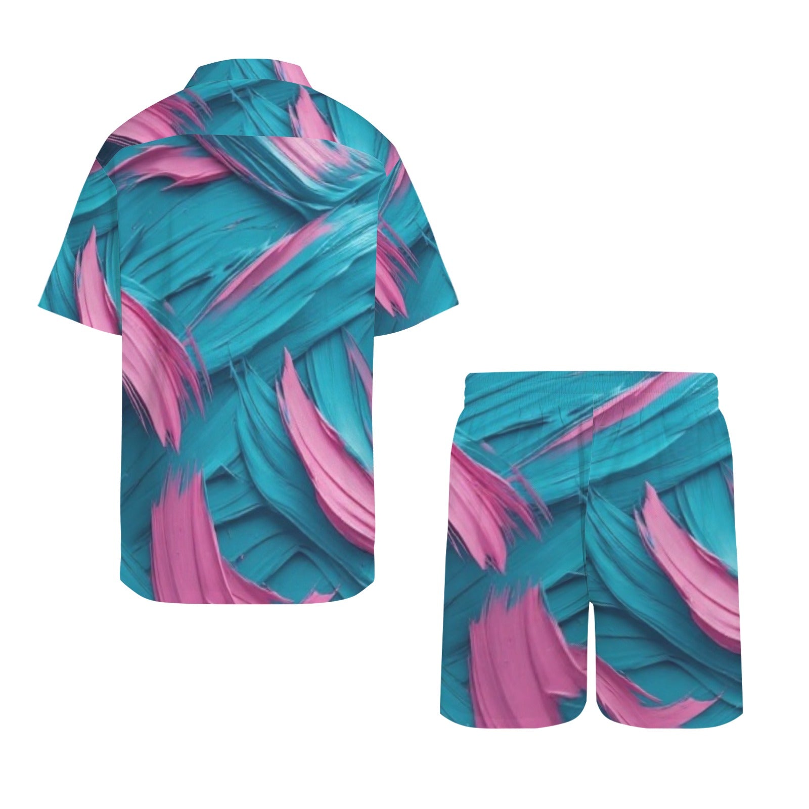 Men turq set Men's Hawaiian Shirt & Set