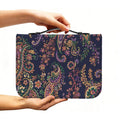 Luxury Paisley Book Cover | Bible Cover with Zipper | Journal & Planner Organizer | Fabric Book Sleeve | Iyalla Designs