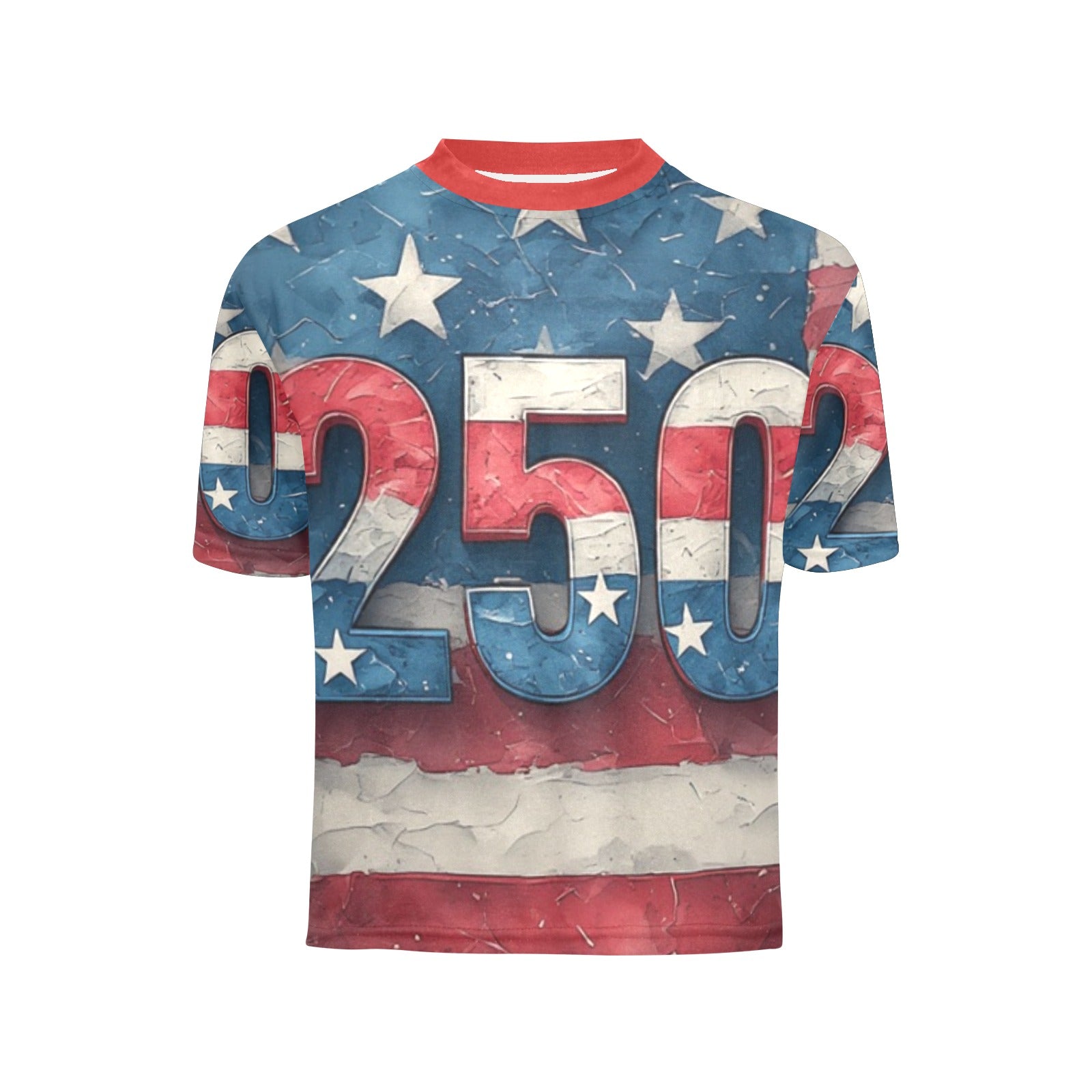 Boys America 250 T-Shirt | Patriotic Kids Fourth of July Tee | USA 250th Anniversary Shirt | Independence Day Family Matching Outfit
