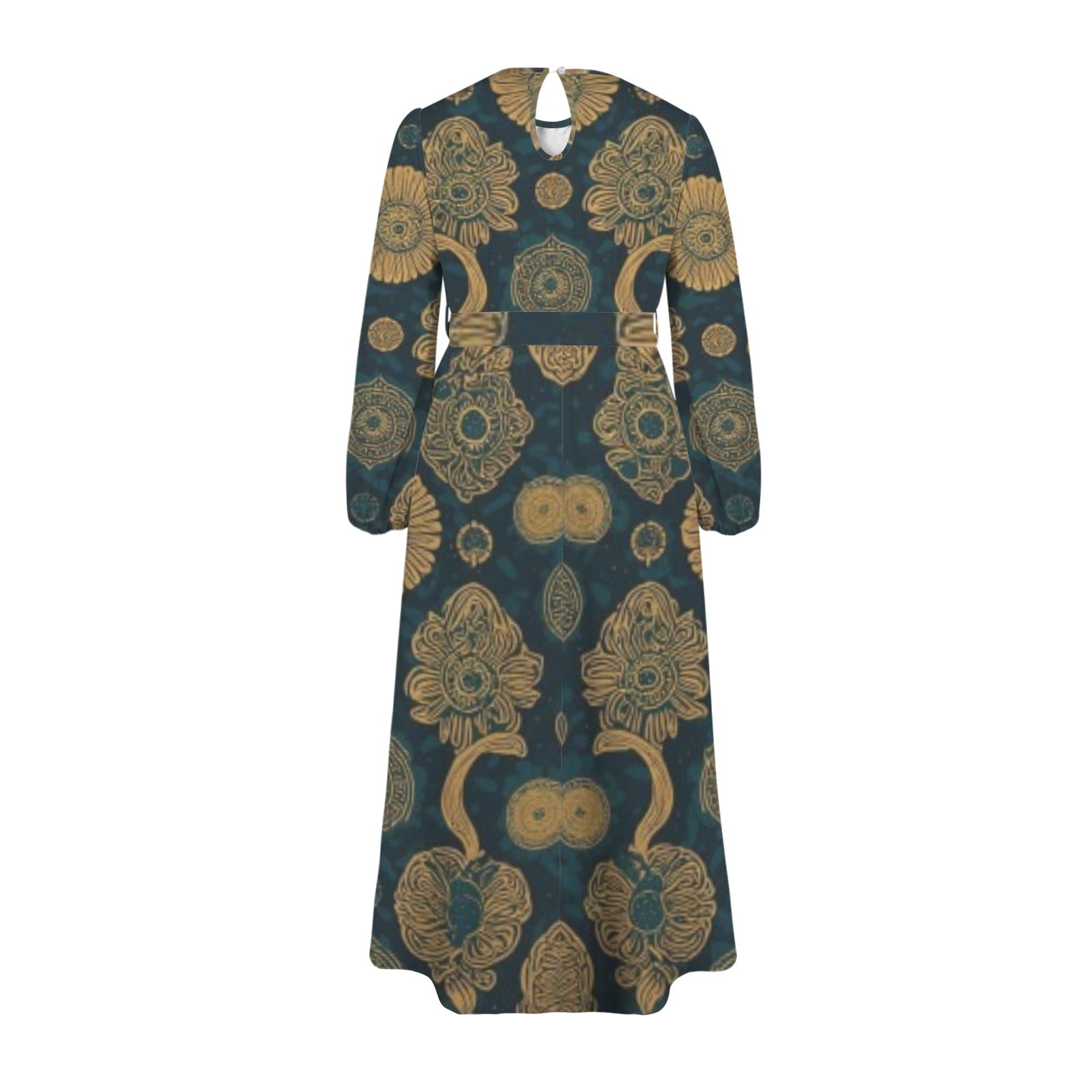 African Print Maxi Dress | Luxury Heritage Collection