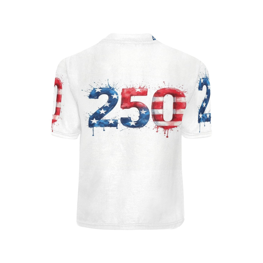Girls 250 Patriotic Outfit | Kids Fourth of July Short Set | America 1776-2026 Independence Day Outfit | USA Anniversary Summer Outfit | Patriotic Kids Clothing