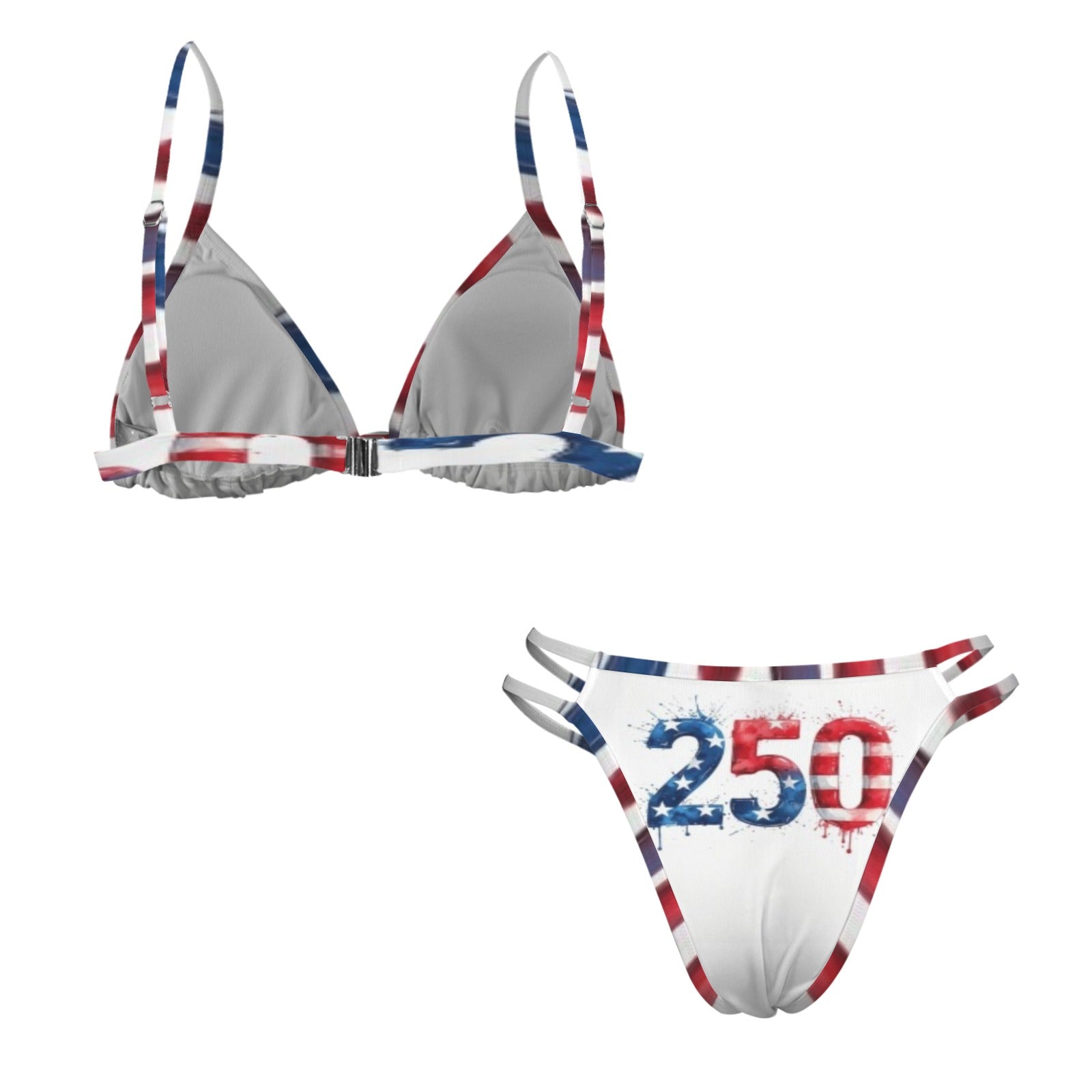 250 Bikini set V Neck Triangle Bikini Sets