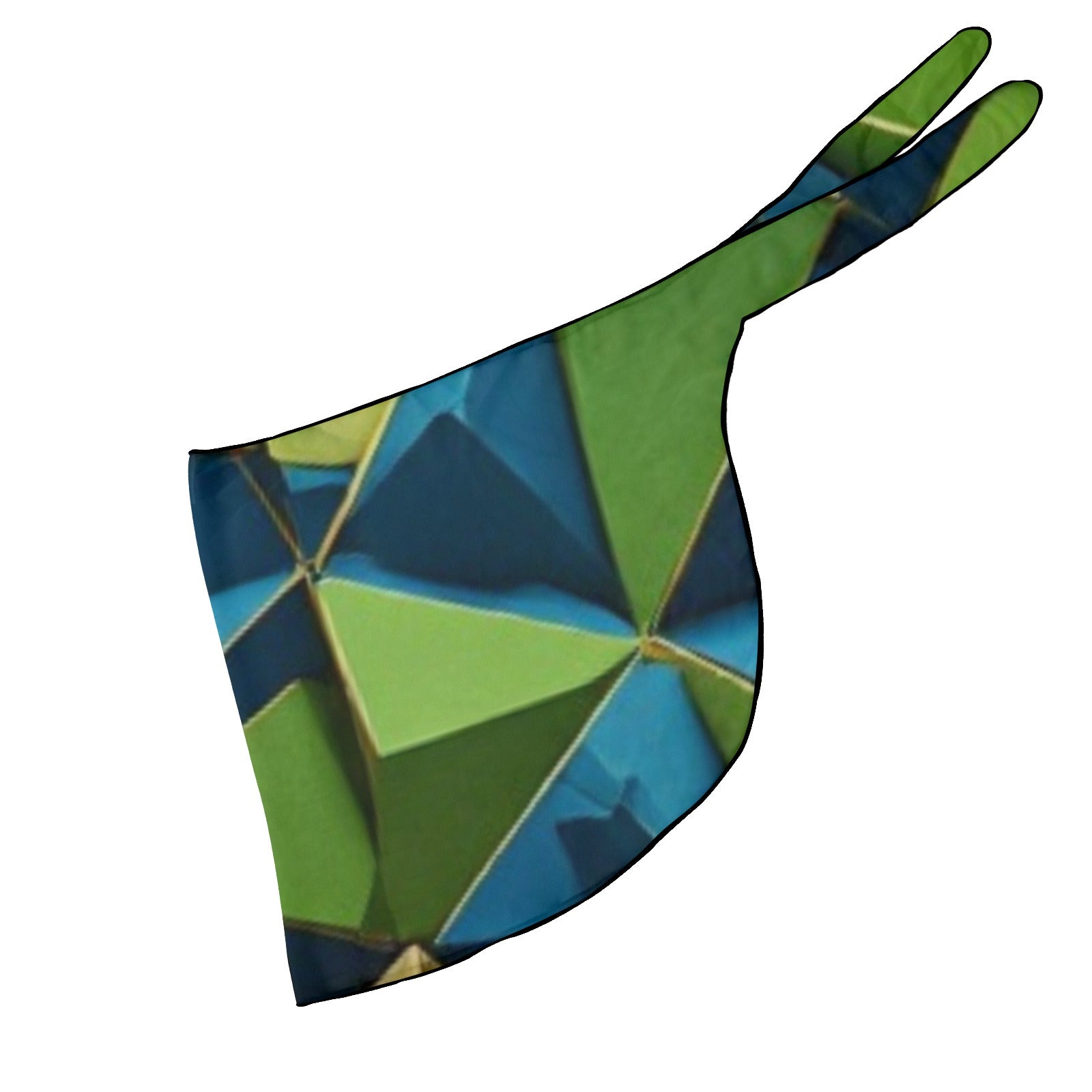 OLIVE GEOMETRIC WRAP Custom Beach Sarong Wrap | Ships from USA